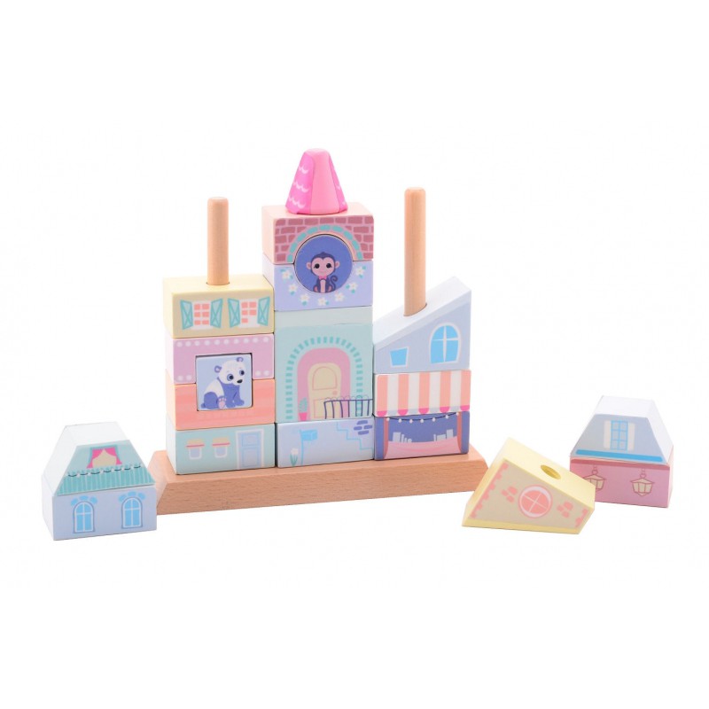 The Wildies Family Stapelhuisjes, Jouéco