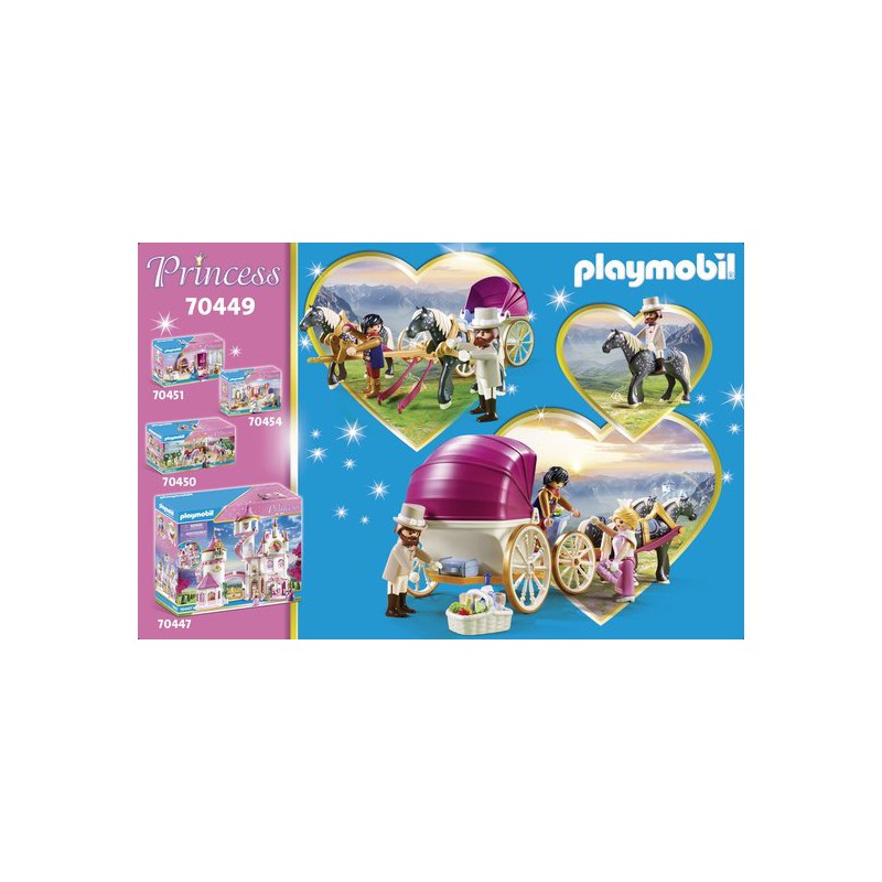 Playmobil - Princess 70449 Romantische Paardenkoets