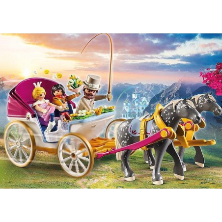 Playmobil - Princess 70449 Romantische Paardenkoets