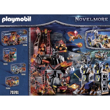 Playmobil Novelmore 70391 Novelmore mobiel Katapultfort