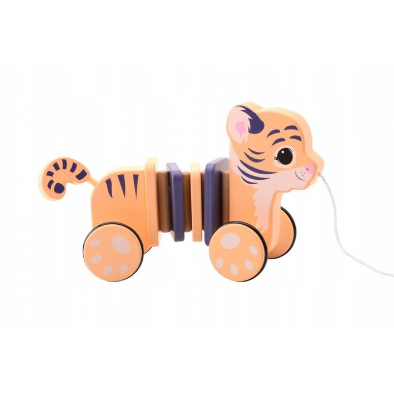 The Wildies Family Trekfiguur tijger, Jouéco