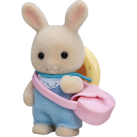 Baby wit konijn,5413 Sylvanian families