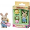 Baby wit konijn,5413 Sylvanian families