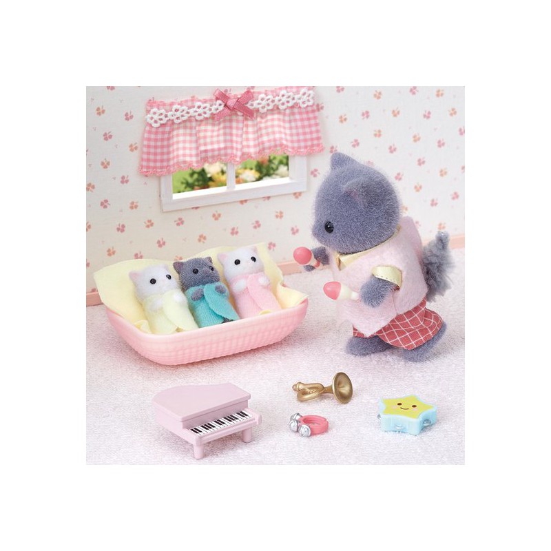 Drieling perzische kat, 5458 Sylvanian families