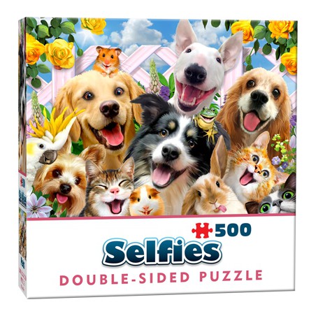 Double-Sided Selfie Puzzles - Buddies (500)
