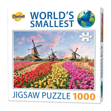 Dutch Windmills,  smallest puzzle  1000stukjes