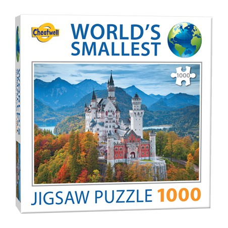 Neuschwanstein Castle,  smallest puzzle  1000stukjes