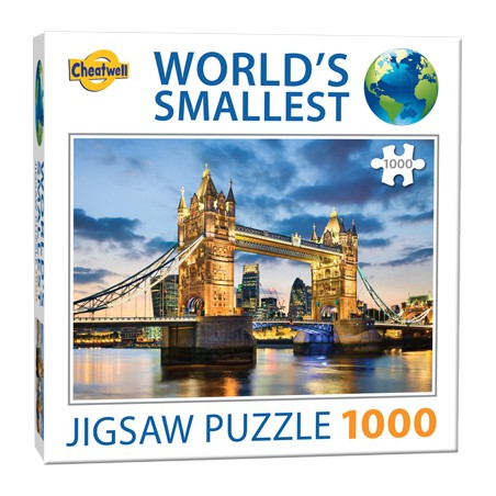 Tower Bridge,  smallest puzzle  1000stukjes