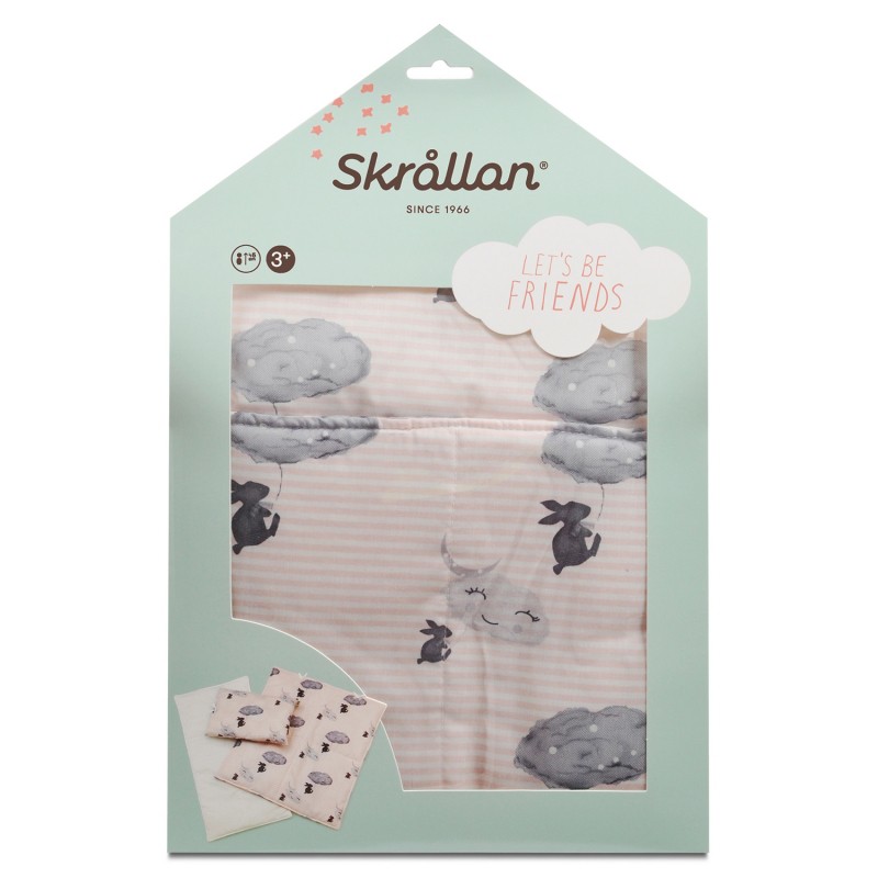 Poppendekbed (set) - Skrallan