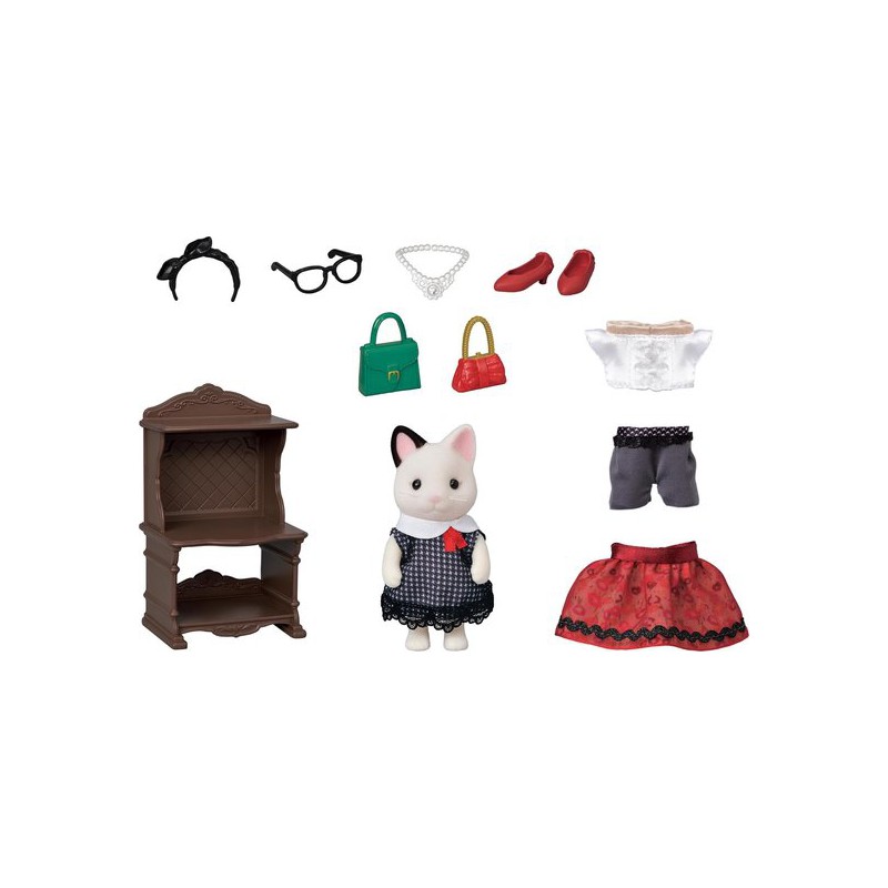 Modespeelset Tuxedo kat, Town Serie 5462