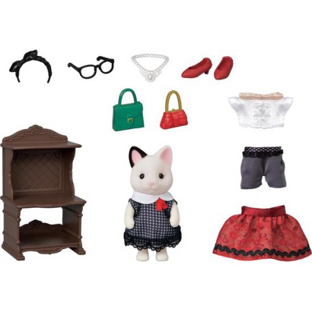 Modespeelset Tuxedo kat, Town Serie 5462