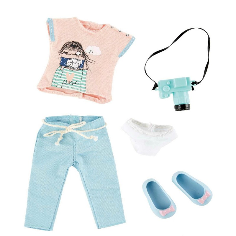 Kruselings, Chloe English Rose - Outfit, Käthe Kruse