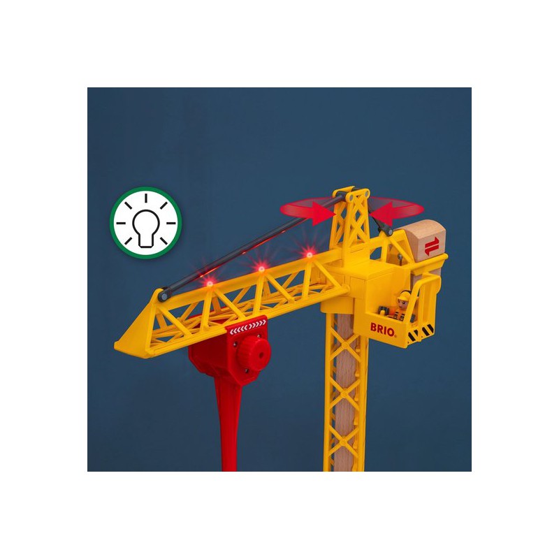 Brio Lichtgevende Bouwkraan