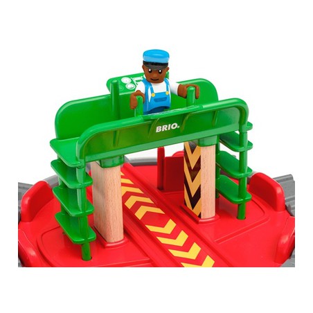 Brio Draaitafel en figuurtje