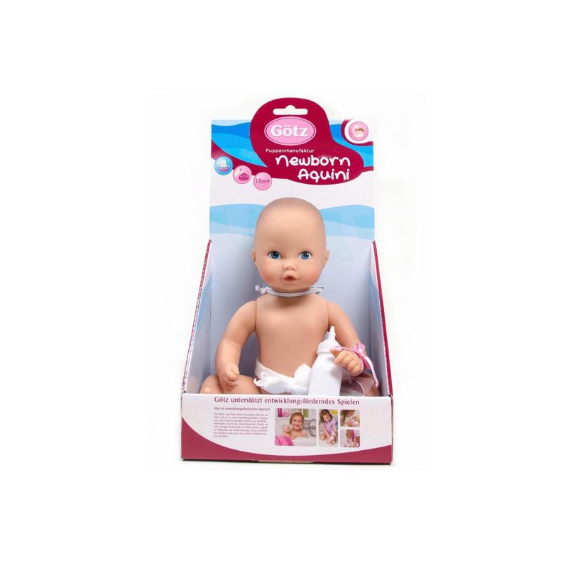 Götz - pop Newborn Aquini meisje 33 cm