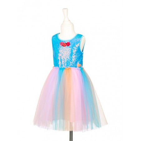 Laurene jurk, multi-kleur, 8-10 jr