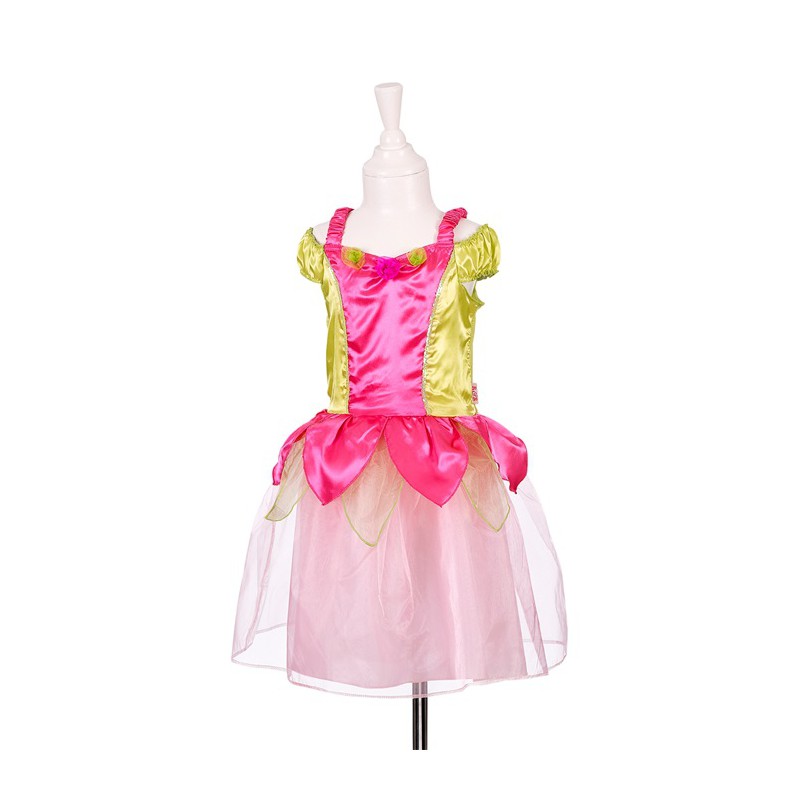 Kimberly dress, fuchsia/green 3-4 jr.