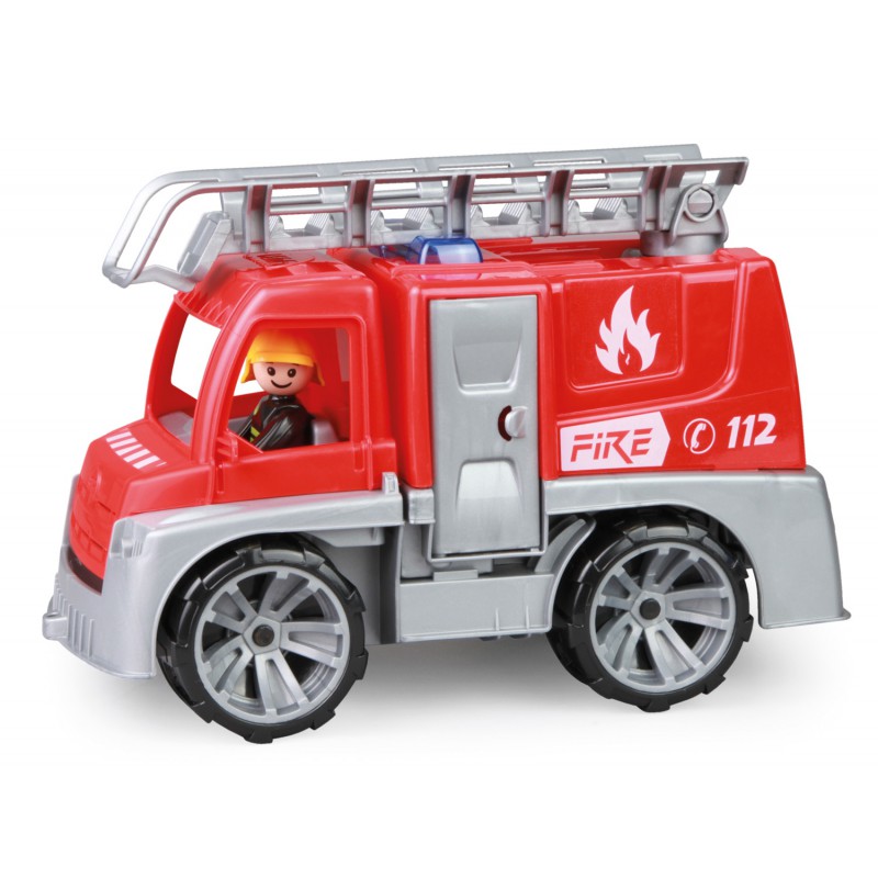 LENA, Brandweerwagen met ladder 29cm, TRUXX