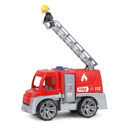 LENA, Brandweerwagen met ladder 29cm, TRUXX