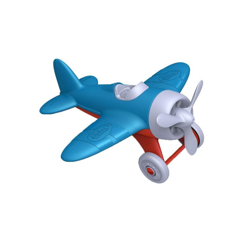 GreenToys Vliegtuig - Blauw