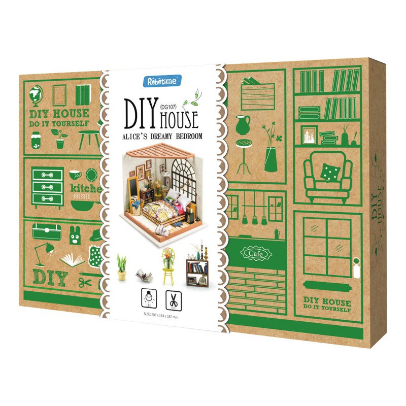 Alice’s Dreamy Bedroom, Diy Miniature House