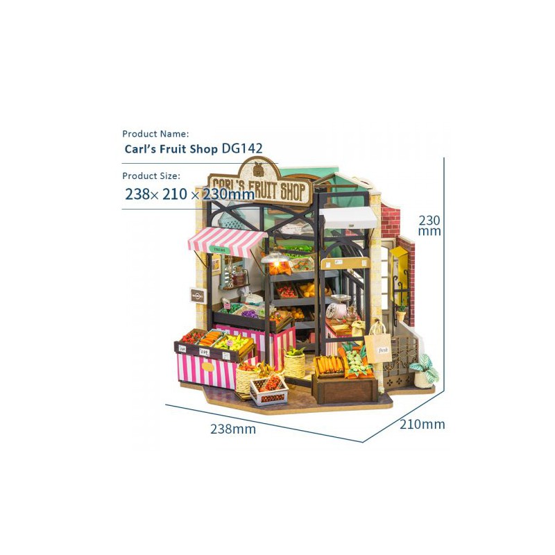 Carl’s Fruit Shop, Diy Miniature House