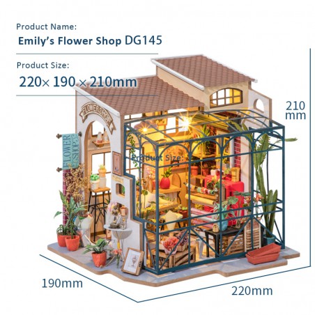Emily’s Flower Shop, Diy Miniature House
