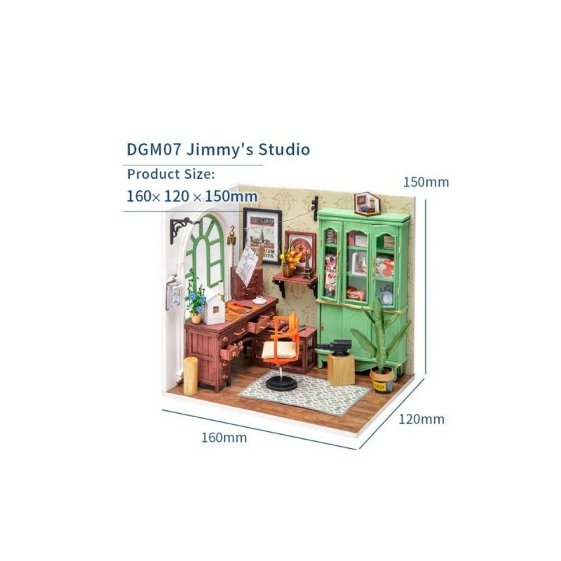 Jimmy’s Studio, Diy Miniature House