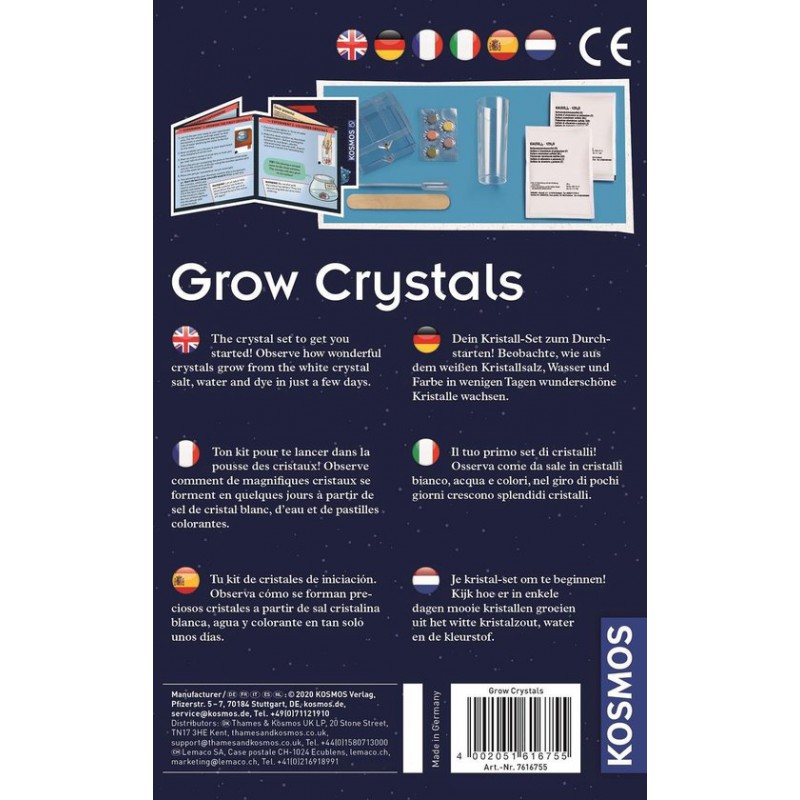 KOSMOS, Grow Crystals