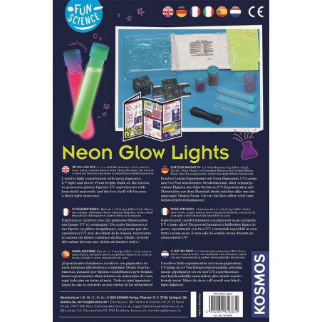 KOSMOS, Neon Glow Lights - Fun Science