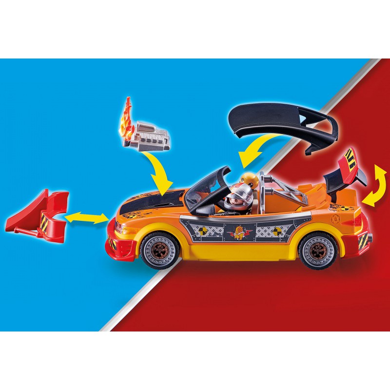 Playmobil - Stuntshow 70554 Brandweerkart