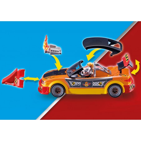 Playmobil - Stuntshow 70554 Brandweerkart