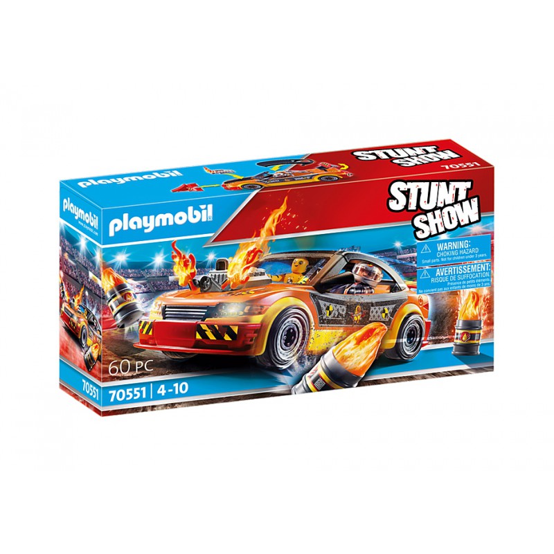 Playmobil - Stuntshow 70554 Brandweerkart