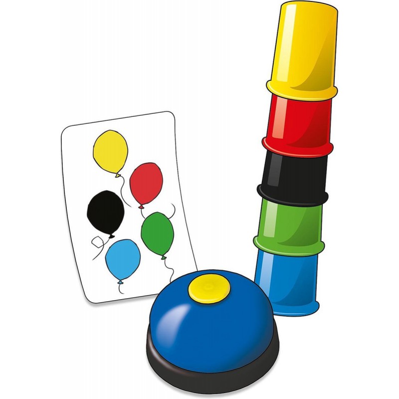 Stapelgekke Speed Cups 6 spelers - Actiespel, 999games