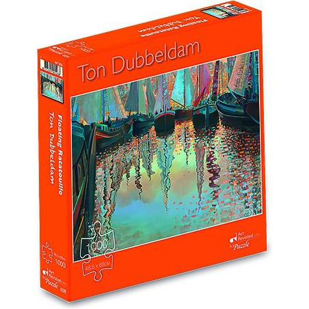 Floating Ratatouille - Ton Dubbeldam (1000) art revisited