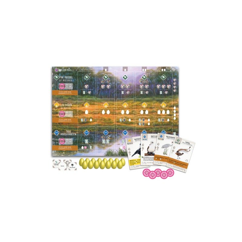 Wingspan uitbreiding: Oceanië - Bordspel, 999games