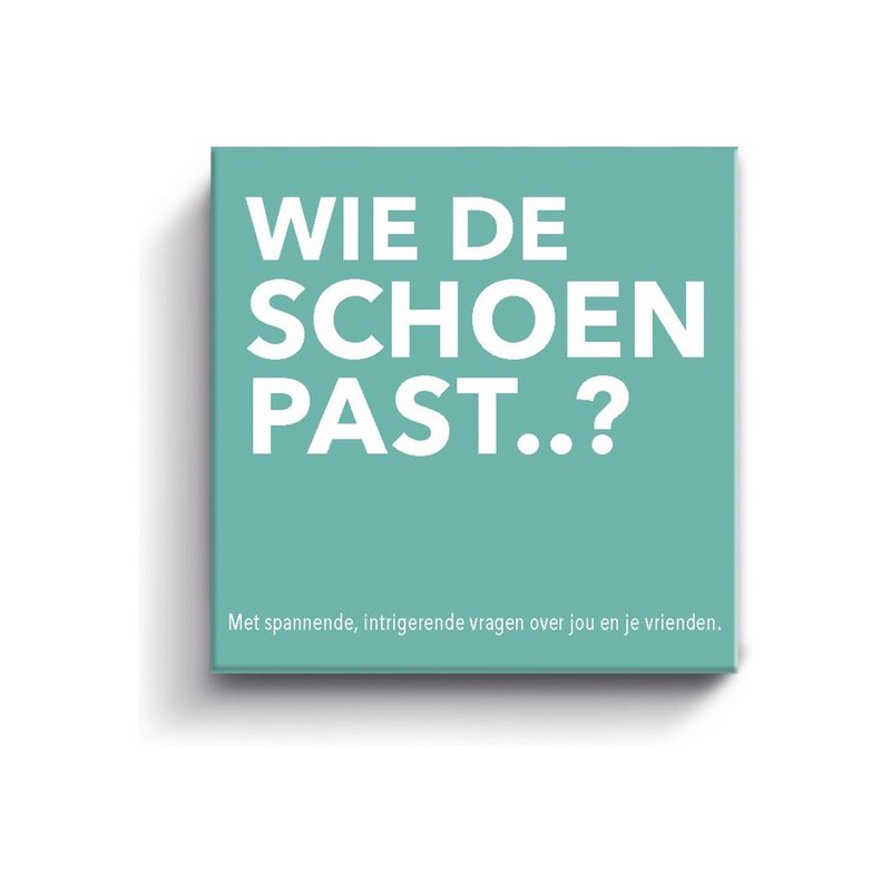 Gift Game : Wie de schoen past..?, TACTIC