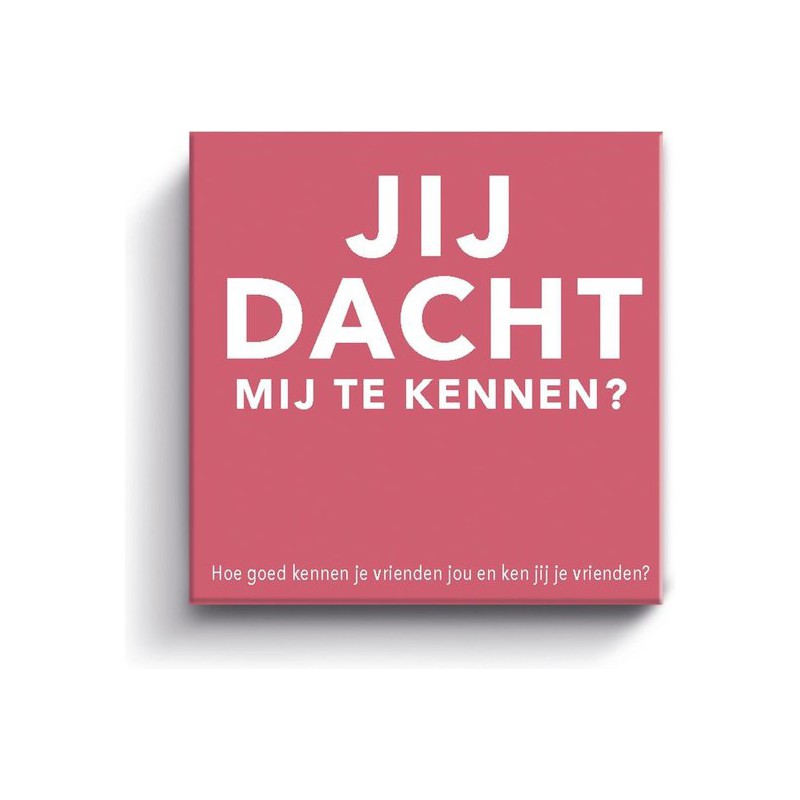 Gift Game : Jij dacht mij te kennen?, TACTIC