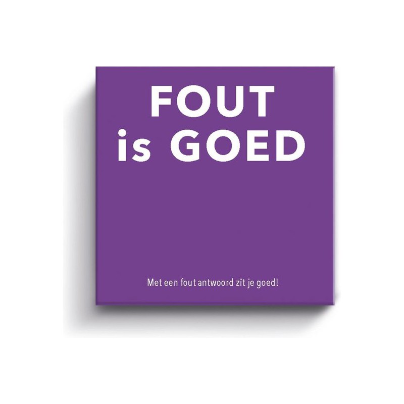 Gift Game : Fout is Goed, TACTIC