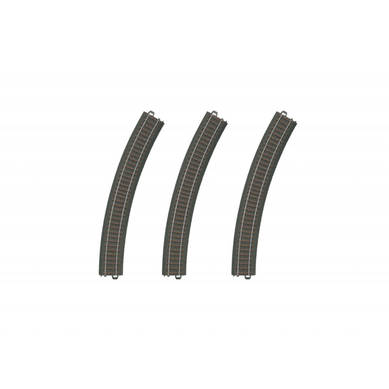 Märklin Start up, Set gebogen rails (R3) 20330, C-rail, Spoor H0