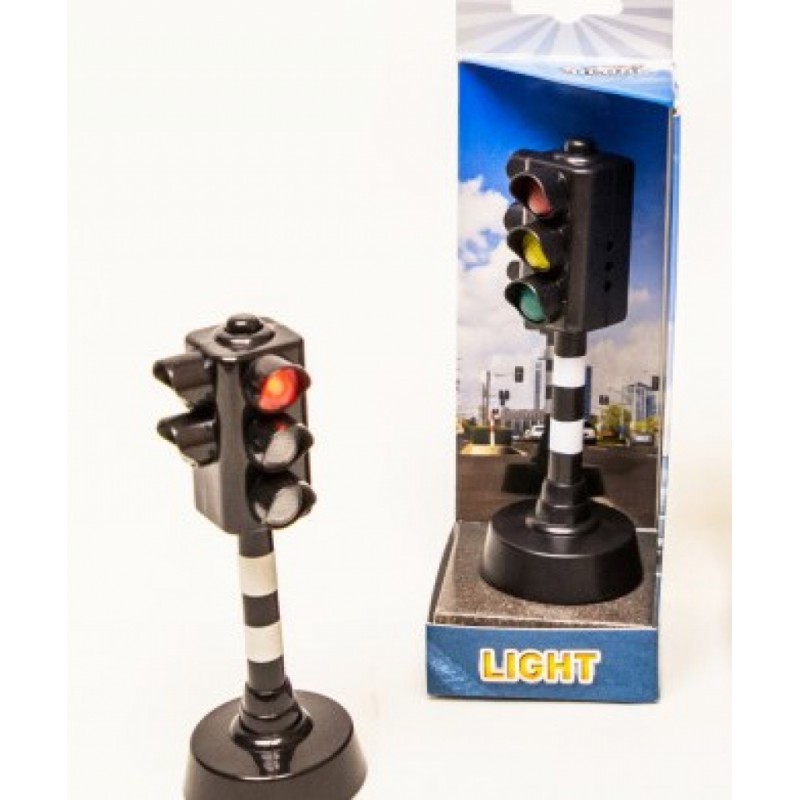 Stoplicht met licht en geluid