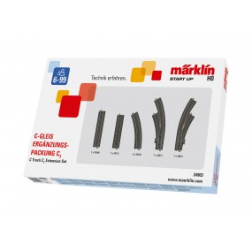 Märklin-H0 Start up, C-rail uitbreidingsset C3, 24903