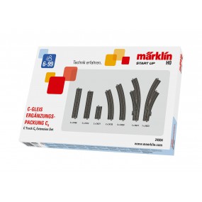Märklin-H0 Start up, C-rail uitbreidingsset C3, 24903