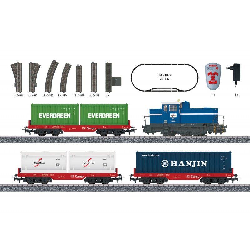 Märklin-H0 Start up, Startset "Containertrein" 29452