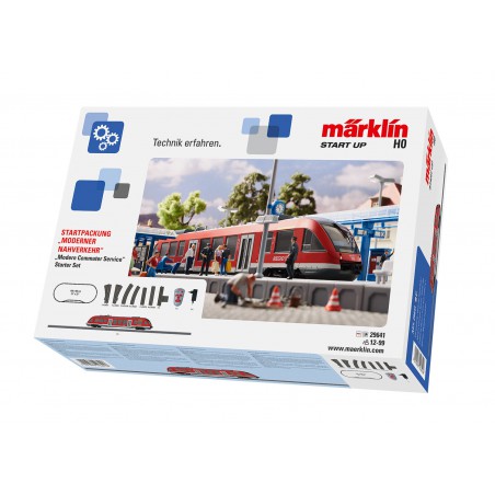 Märklin-H0 Start up, Digitale Startset "Moderne stoptrein" 29641