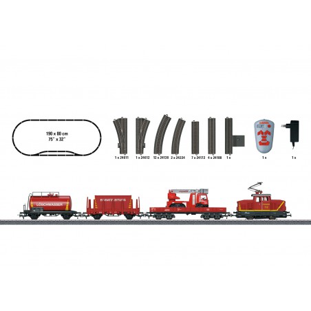 Märklin-H0 Start up, Startset "Brandweer" 29752