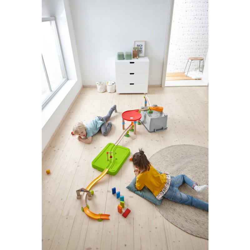 Kullerbü – Knikkerbaan "Op de doos, klaar, start!"