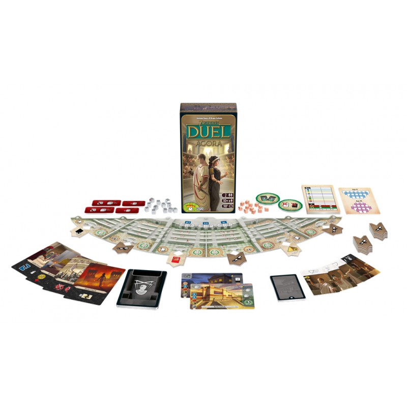 7 Wonders Duel Agora - Kaartspel, Asmodee
