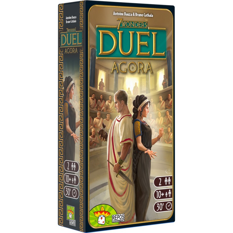 7 Wonders Duel Agora - Kaartspel, Asmodee
