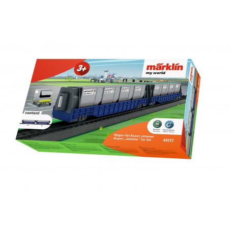 Märklin My World, Wagenset Airport Jettainer 44117